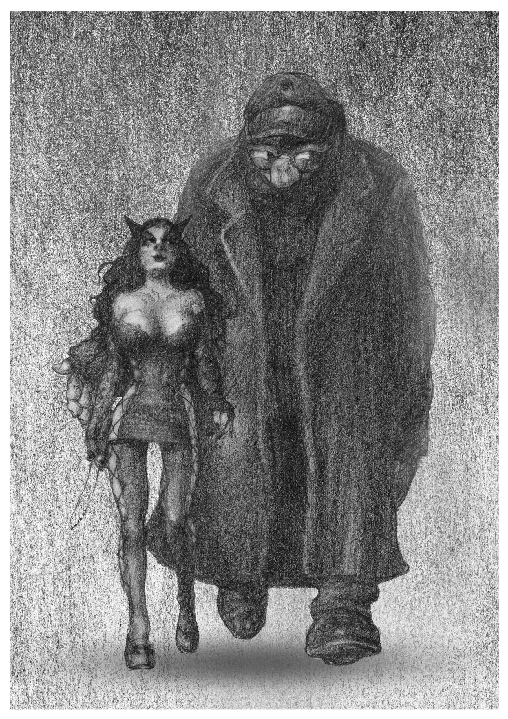 Ilustración del libro Morsa por Tomás Müller